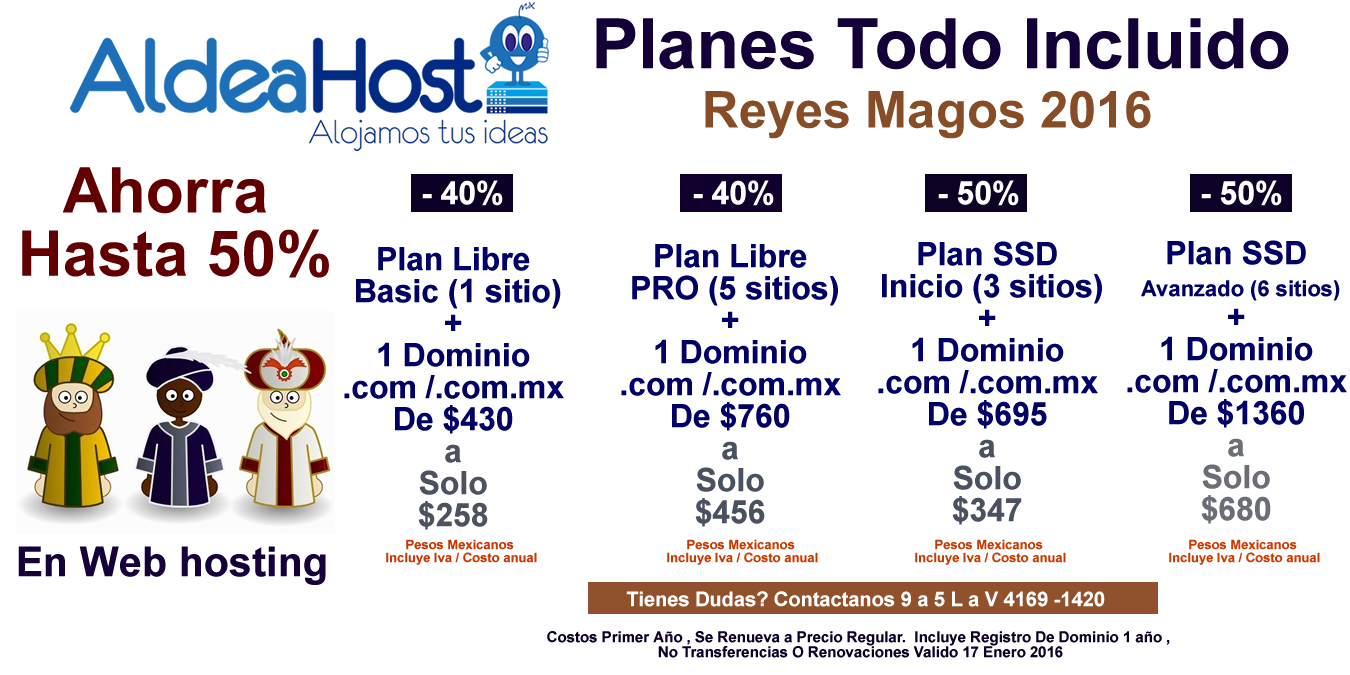 Ofertas Web Hosting